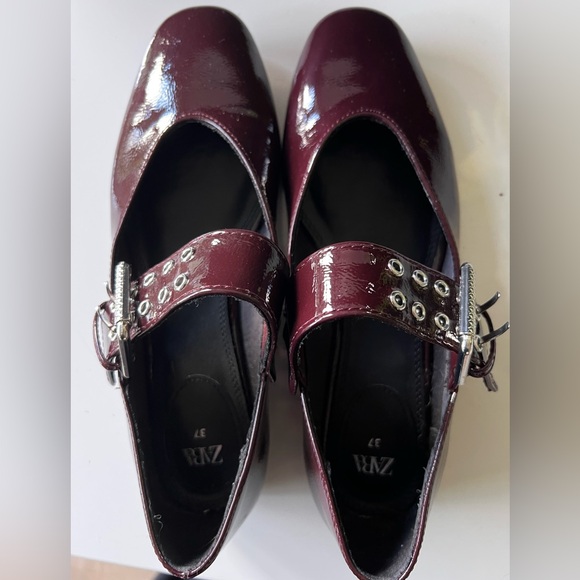 Zara buckle ballet flats - Picture 5 of 7